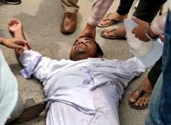 Massive teacher crisis in Tripura Schools and Colleges, SFI and TSU held Protest on Teacher’s Day, Police detained the agitators Massive teacher crisis in Tripura Schools and Colleges, SFI and TSU held Protest on Teacher’s Day, Police detained the agitators